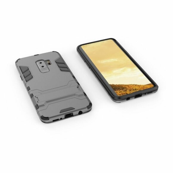 Чехол Duty Armor для Samsung Galaxy S9+ (серый) Чехол Duty Armor для Samsung Galaxy S9+ (серый)