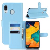 Чехол для Samsung Galaxy A30 / A20 (голубой) Чехол для Samsung Galaxy A30 / A20 (голубой)