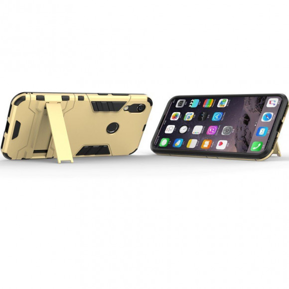 Чехол Duty Armor для Huawei Y6 (2019) / Honor 8A / Honor 8A Pro / Honor 8A Prime (золотой) Чехол Duty Armor для Huawei Y6 (2019) / Honor 8A / Honor 8A Pro / Honor 8A Prime (золотой)