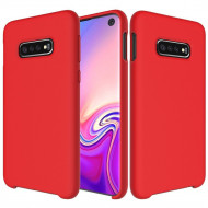 Силиконовый чехол Mobile Shell для Samsung Galaxy S10e (красный)