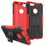 Чехол Hybrid Armor для Huawei Nova (черный + красный)