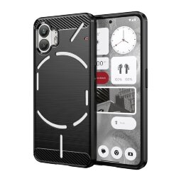 Чехол-накладка Carbon Fibre для Nothing Phone (2) (черный)