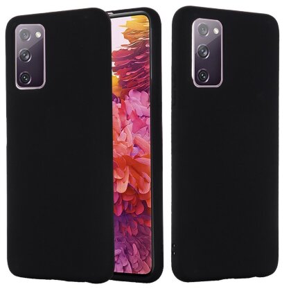 Силиконовый чехол Mobile Shell для Samsung Galaxy S20 FE (черный)