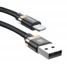 Кабель Baseus USB 3.0 - Lightning - 1м. (черный + золотой)