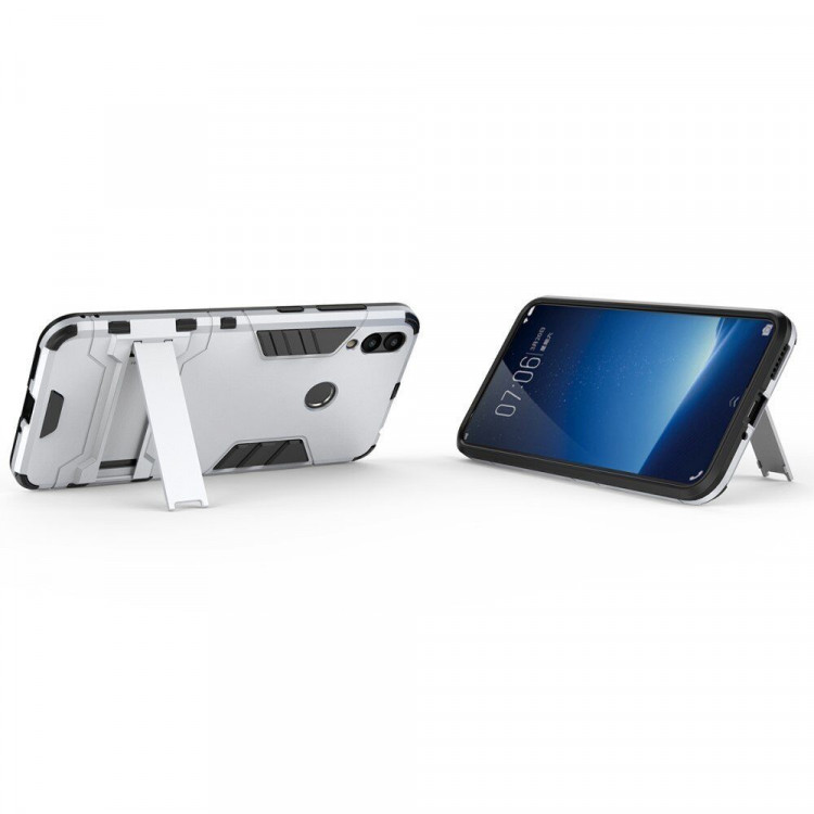 Чехол Duty Armor для Huawei Honor 8C (серебряный)