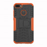 Чехол Hybrid Armor для Huawei Honor 9i / Honor 9N (черный + оранжевый)