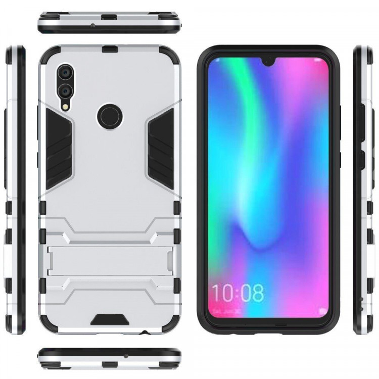 Чехол Duty Armor для Huawei Honor 10 Lite / P Smart (2019) (серебряный)