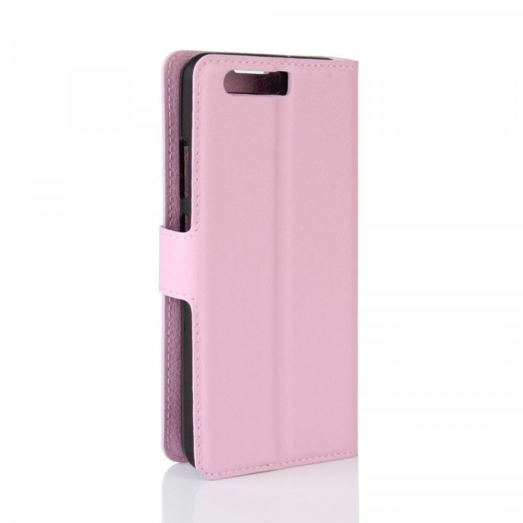 Чехол с визитницей Huawei P10 (розовый)