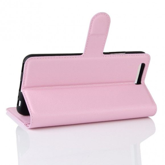 Чехол с визитницей Huawei P10 (розовый)