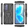 Чехол Armor Shockproof Ring Holder для Tecno Camon 18 (черный)