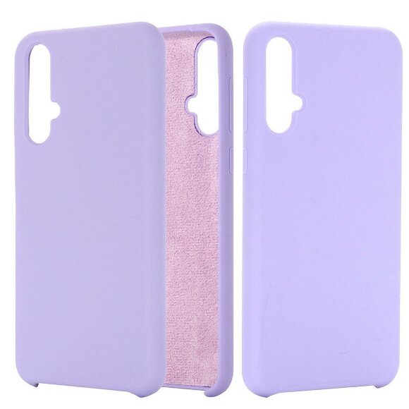 Силиконовый чехол Mobile Shell для Huawei nova 5 Pro / Huawei nova 5 (фиолетовый) Силиконовый чехол Mobile Shell для Huawei nova 5 Pro / Huawei nova 5 (фиолетовый)