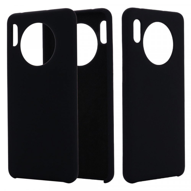 Силиконовый чехол Mobile Shell для Huawei Mate 30 Pro (черный)