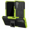 Чехол Hybrid Armor для Honor 30S (CDY-NX9A) (черный + зеленый)