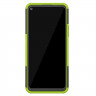 Чехол Hybrid Armor для Honor 30S (CDY-NX9A) (черный + зеленый)