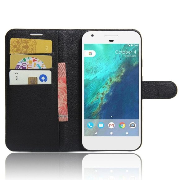 Чехол с визитницей для Google Pixel XL (черный)