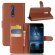 Чехол с визитницей для Nokia 8 (коричневый)
