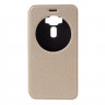 Чехол с окном для ASUS Zenfone 3 ZE552KL (золотой)
