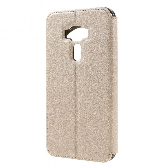Чехол с окном для ASUS Zenfone 3 ZE552KL (золотой) Чехол с окном для ASUS Zenfone 3 ZE552KL (золотой)