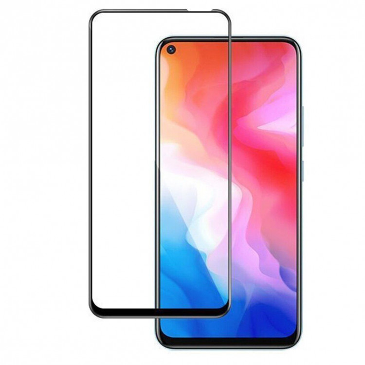 Защитное стекло 3D для Vivo Y30 / Vivo Y50 (черный)