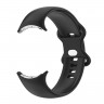 Силиконовый ремешок для Google Pixel Watch - Size Large (черный)