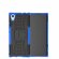 Чехол Hybrid Armor для Sony Xperia XA1 (черный + голубой)