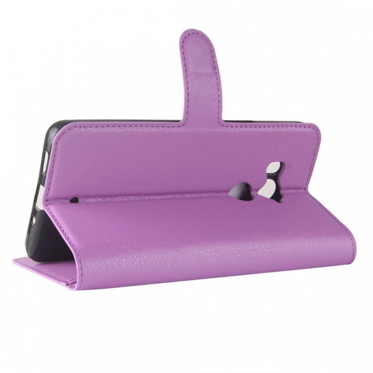 Чехол с визитницей для HTC U11+ (фиолетовый)