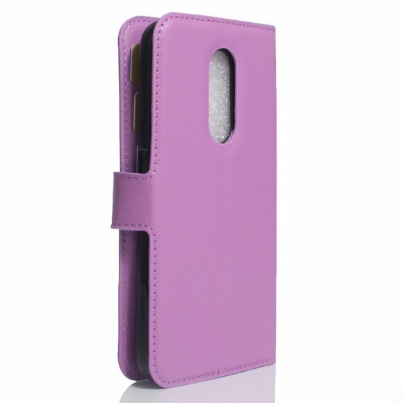 Чехол с визитницей для ZTE Blade A910 (фиолетовый)
