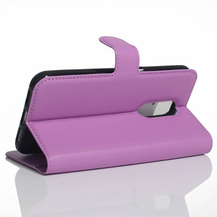 Чехол с визитницей для ZTE Blade A910 (фиолетовый)