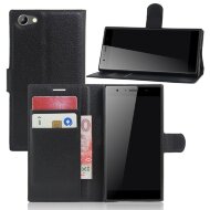 Чехол с визитницей для DOOGEE Y300 (черный) Чехол с визитницей для DOOGEE Y300 (черный)