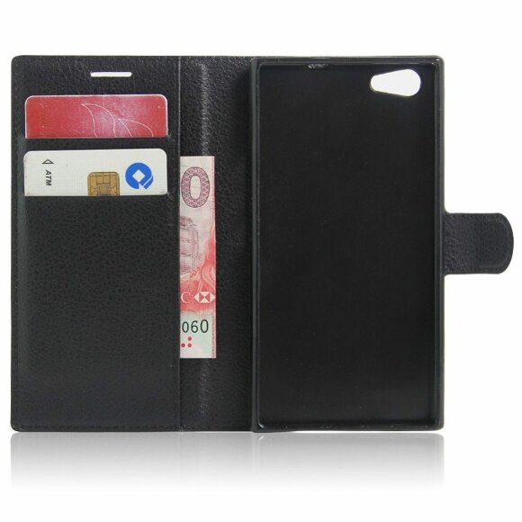 Чехол с визитницей для DOOGEE Y300 (черный)
