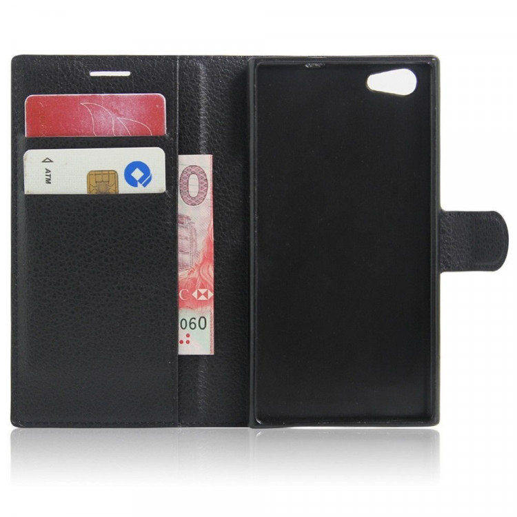 Чехол с визитницей для DOOGEE Y300 (черный)