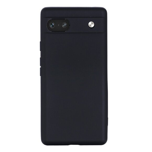 Силиконовый чехол Mobile Shell для Google Pixel 7a (черный) Силиконовый чехол Mobile Shell для Google Pixel 7a (черный)