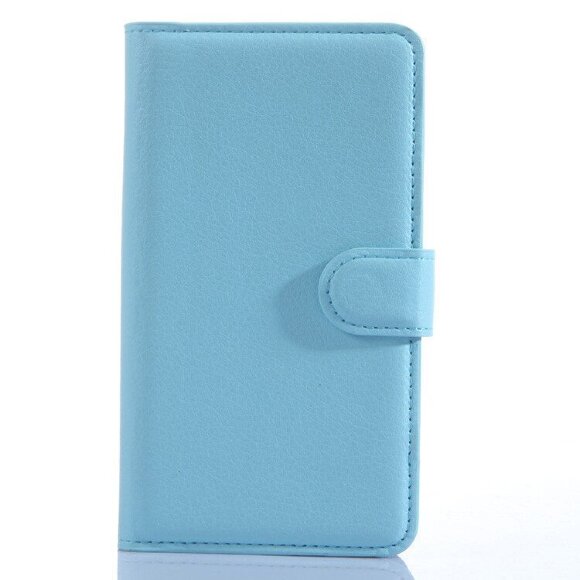 Чехол с визитницей для Meizu MX4 (голубой) Чехол с визитницей для Meizu MX4 (голубой)