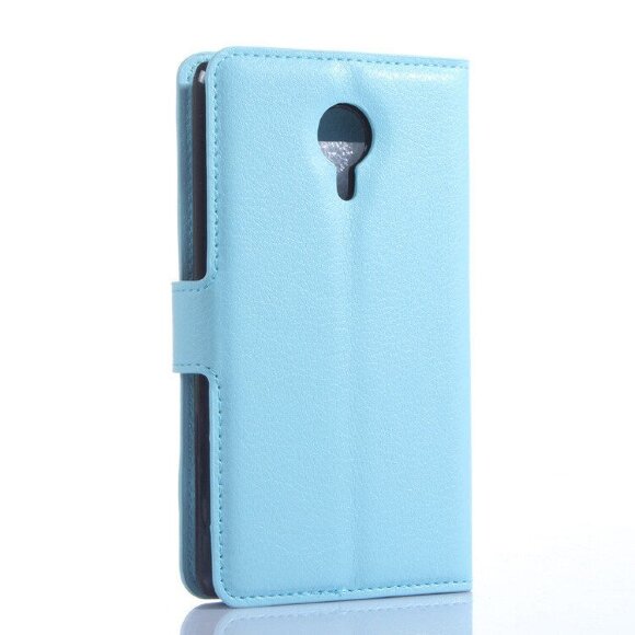 Чехол с визитницей для Meizu MX4 (голубой) Чехол с визитницей для Meizu MX4 (голубой)