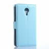 Чехол с визитницей для Meizu MX4 (голубой)