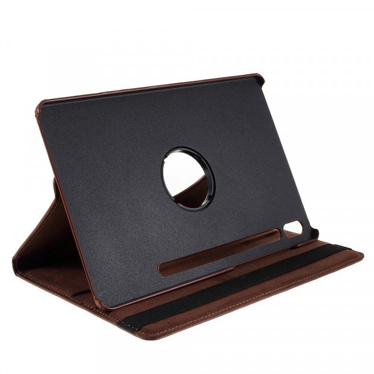 Поворотный чехол для Samsung Galaxy Tab S7+ (Plus) SM-T970 / SM-T975 и Galaxy Tab S8+ (Plus) SM-X800 / SM-X806 (коричневый)