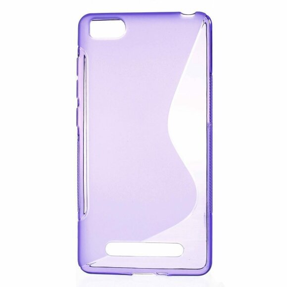 Нескользящий чехол для Xiaomi Mi4i / Mi4c (фиолетовый) Нескользящий чехол для Xiaomi Mi4i / Mi4c (фиолетовый)