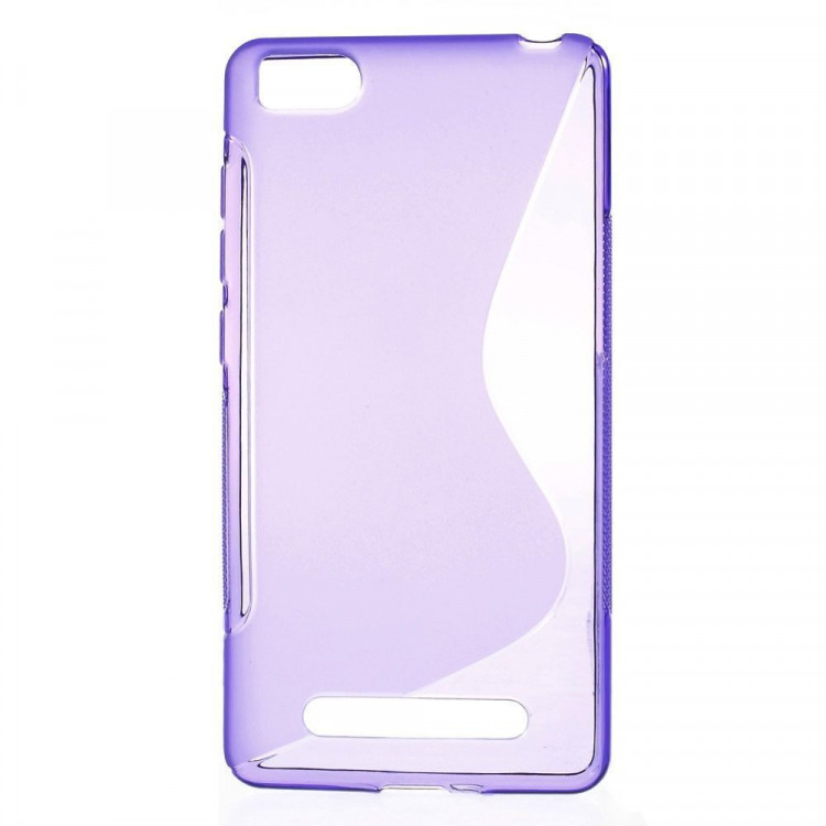 Нескользящий чехол для Xiaomi Mi4i / Mi4c (фиолетовый)