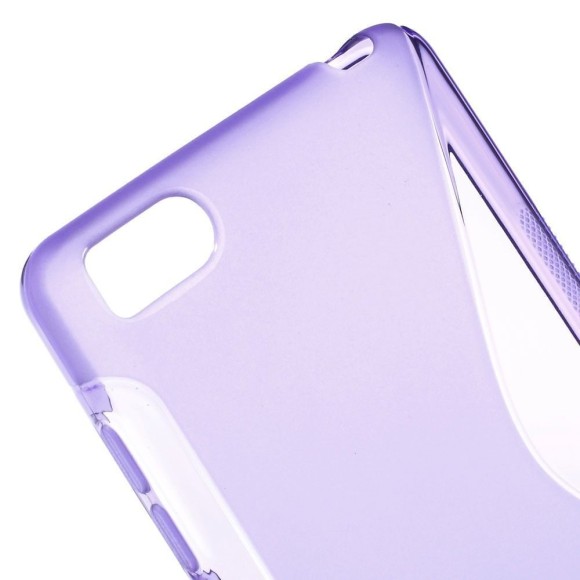 Нескользящий чехол для Xiaomi Mi4i / Mi4c (фиолетовый) Нескользящий чехол для Xiaomi Mi4i / Mi4c (фиолетовый)