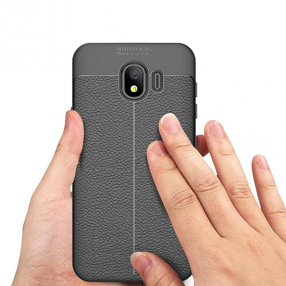 Чехол-накладка Litchi Grain для Samsung Galaxy J4 (2018) (красный) Чехол-накладка Litchi Grain для Samsung Galaxy J4 (2018) (красный)