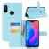 Чехол с визитницей для Xiaomi Redmi 6 Pro / Mi A2 Lite (голубой)