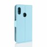 Чехол с визитницей для Xiaomi Redmi 6 Pro / Mi A2 Lite (голубой)
