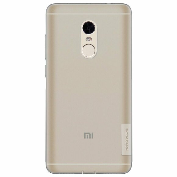 Силиконовый TPU чехол NILLKIN для Xiaomi Redmi Note 4X (черный)