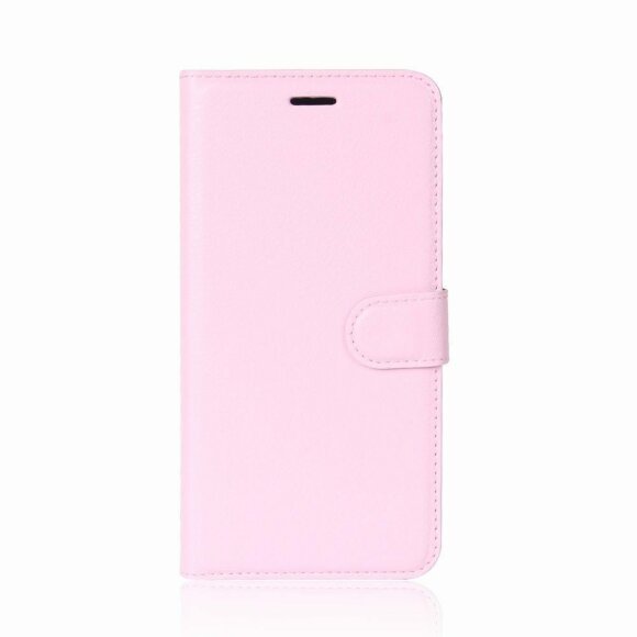 Чехол с визитницей для Xiaomi Redmi Note 5 / 5 Pro (розовый)
