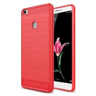 Чехол-накладка Carbon Fibre для Xiaomi Mi Max (красный) Чехол-накладка Carbon Fibre для Xiaomi Mi Max (красный)