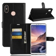 Чехол с визитницей для Xiaomi Mi Max 3 (черный) Чехол с визитницей для Xiaomi Mi Max 3 (черный)