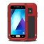 Гибридный чехол LOVE MEI для Samsung Galaxy A5 (2017) SM-A520F (красный)