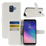 Чехол с визитницей для Samsung Galaxy A6 (белый) Чехол с визитницей для Samsung Galaxy A6 (белый)