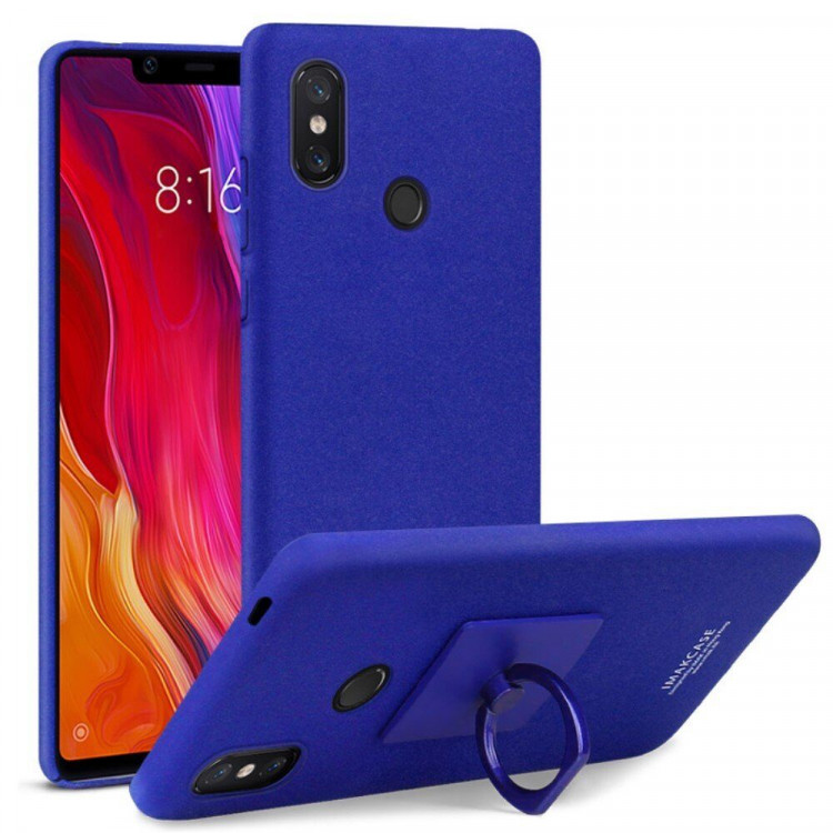 Чехол iMak Finger для Xiaomi Mi 8 SE (голубой)