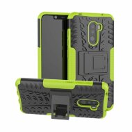Чехол Hybrid Armor для Xiaomi Pocophone F1 / Poco F1 (черный + зеленый) Чехол Hybrid Armor для Xiaomi Pocophone F1 / Poco F1 (черный + зеленый)